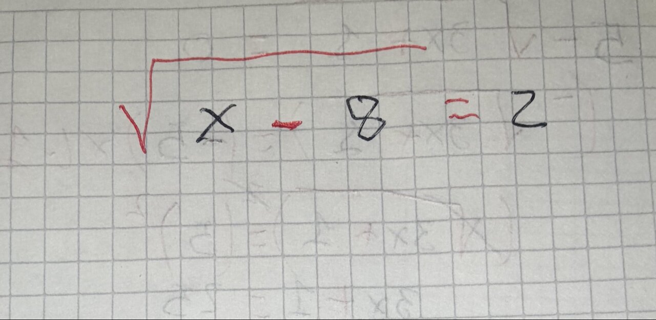 SOLVING EQUATIONS WITH RADICALS THAT REDUCE TO THE FIRST DEGREE: EXERCISE 1