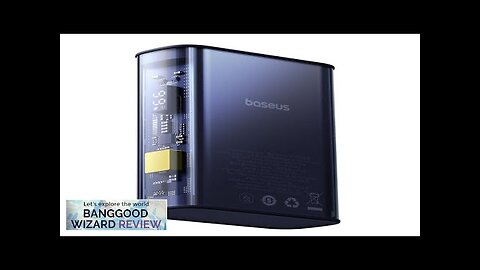 Baseus PPTSZ20 22.5W 73Wh 20000mAh Power Bank External Battery Power Supply Review