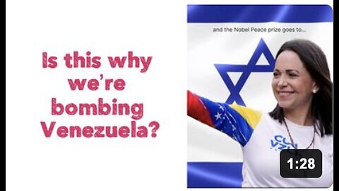 Is this why we’re bombing Venezuela? 🇻🇪🇮🇱