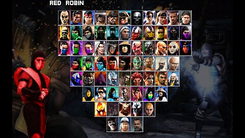 Mortal Kombat The Dragon Tournament red robin