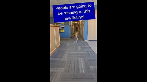 People are going to be running to this new listing!
