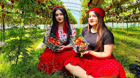 Follow the daily adventures of a village girl in this captivating vlog!