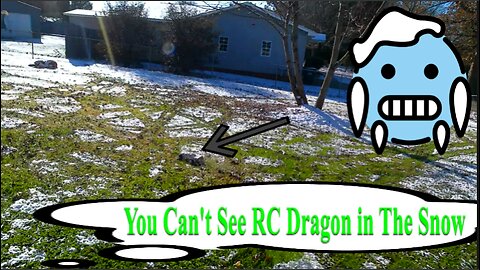 RC Dragon First Time In The Snow Part 2