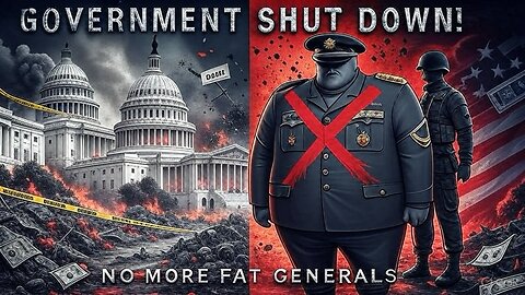 Government Shutdown with No More Fat Generals
