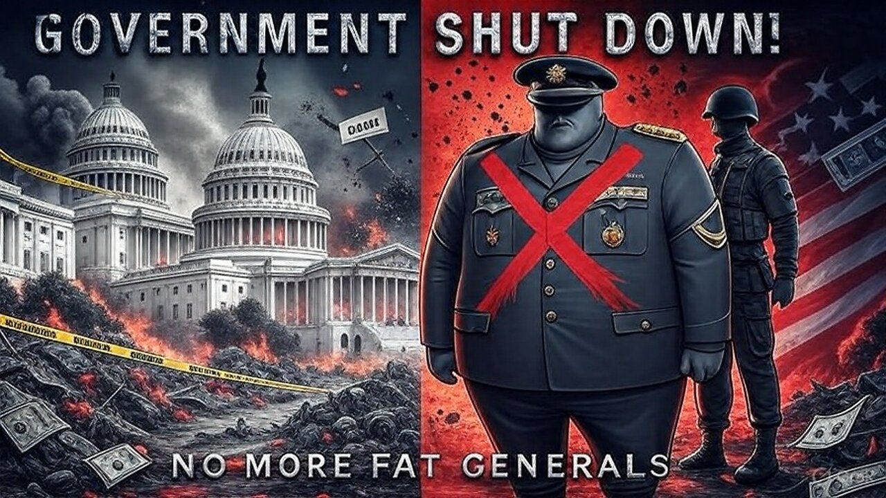 Government Shutdown with No More Fat Generals