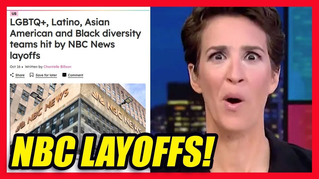 NBC News Gets GUTTED with Layoffs! Diverse People Most Affected? | Clownfish TV