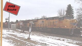 UP Coal Train on CP Lyndon Station WI