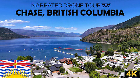 🌄 Chase, British Columbia 🌊 4K Drone