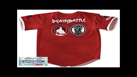 Thanos X Kratos Death Battle Baseball Shirt Review