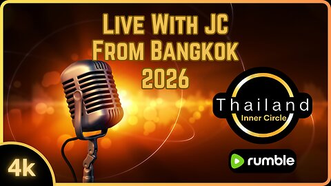 TIC Live with JC #18 From Bangkok Thailand