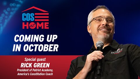 COS at Home with Rick Green (October 2025)