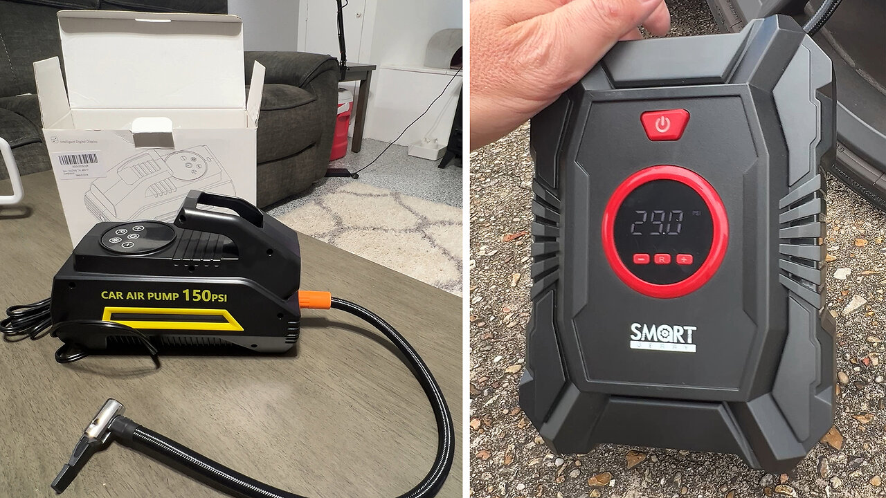 Two Amazon Tire Inflators Unboxed and Reviewed | Real-World Results