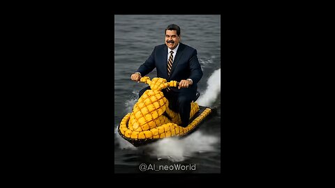 🤣🏊Trump VS Maduro Oil Party Showdown! Scared Peeing by the World’s Big Three Leaders!🔫😂#Trump#maduro