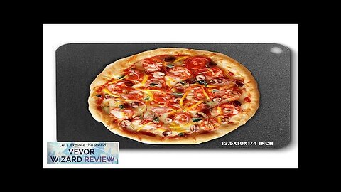 VEVOR Pizza Steel 13.5" x 10" x 1/4" Pizza Steel Plate Review