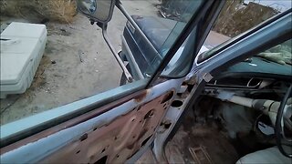 69 F250 door latch install