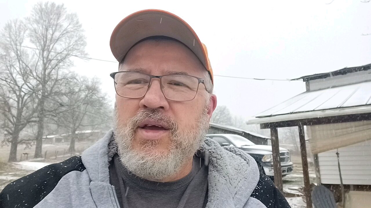 It's snowing...Finally!!