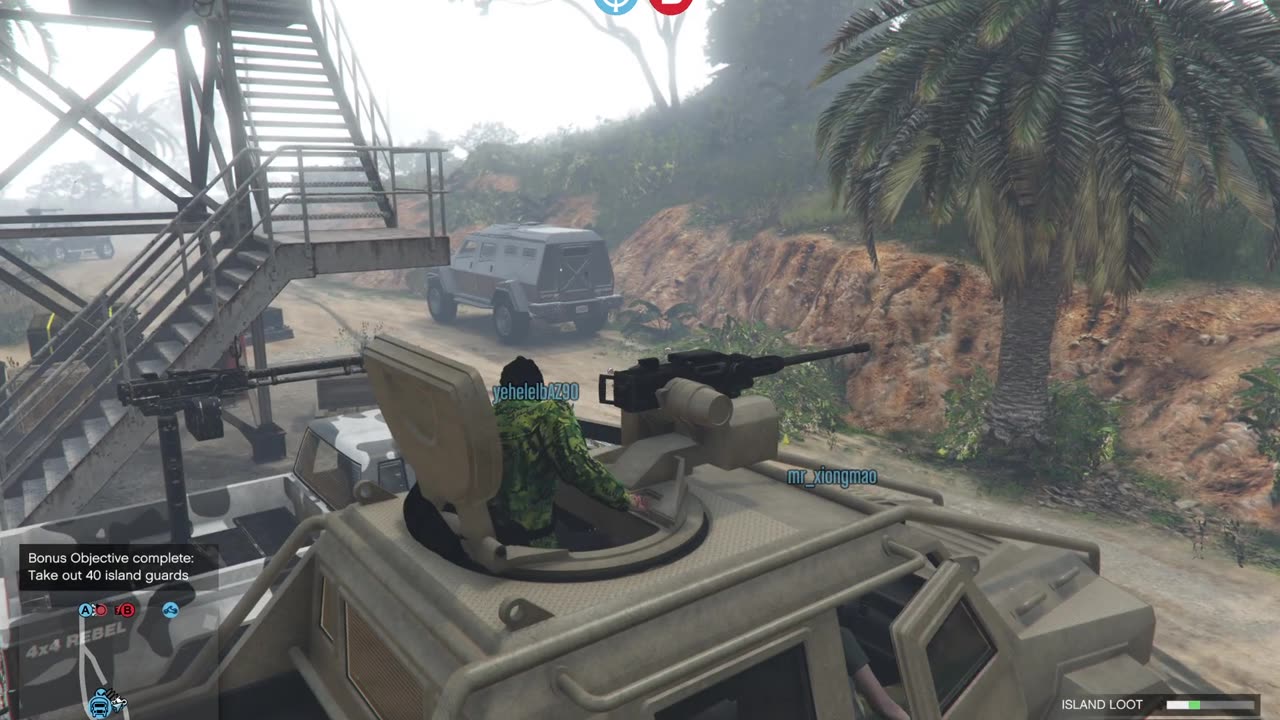 GTA Online Assult on Cayo Perico Attacker Gameplay 3
