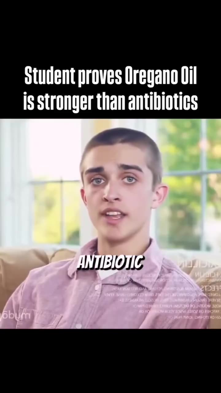 Oregano oil completely outperforms amoxicillin as an anti-biotic