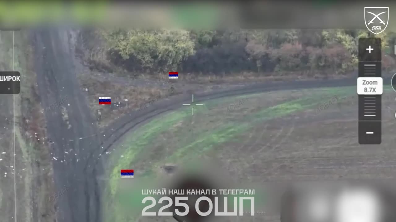 An assault group of the 3rd Assault Battalion of the 225th Separate Assault Regiment