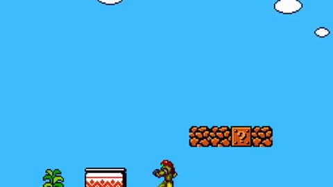 Some Super Mario Crossover Gameplay I recorded at school