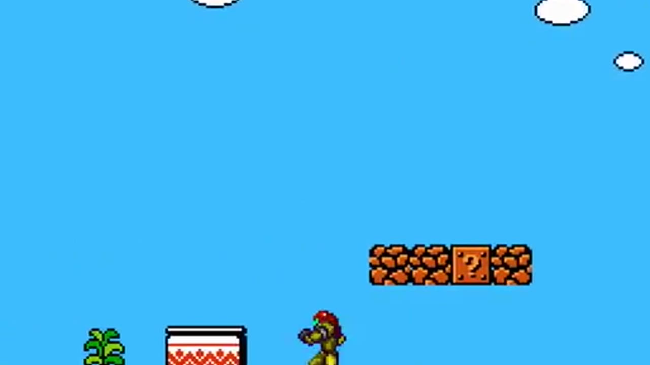 Some Super Mario Crossover Gameplay I recorded at school
