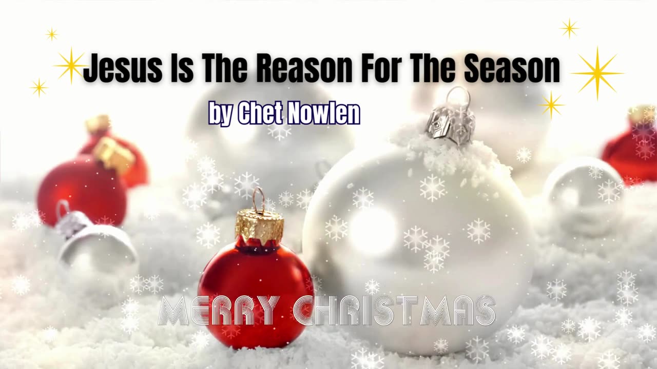 Jesus Is The Reason For The Season
