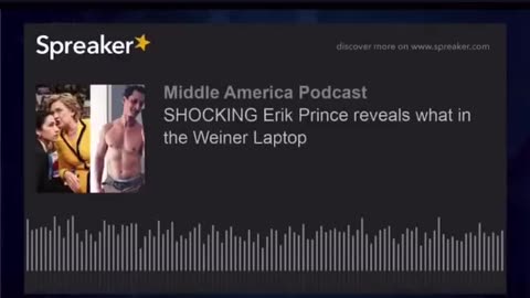 Erik Prince talking about Anthony Weiner's Laptop "good shitz.