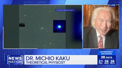 Physicist Michio Kaku ☄️ Here’s why 3I/ATLAS looks so unusual