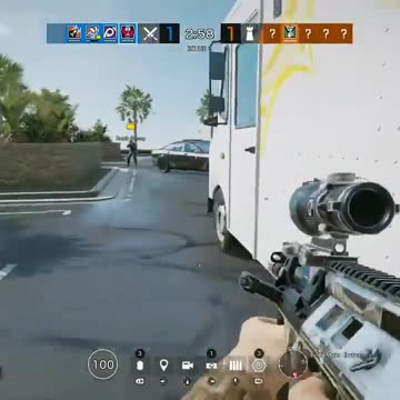 Gridlock 1v5 ace on r6