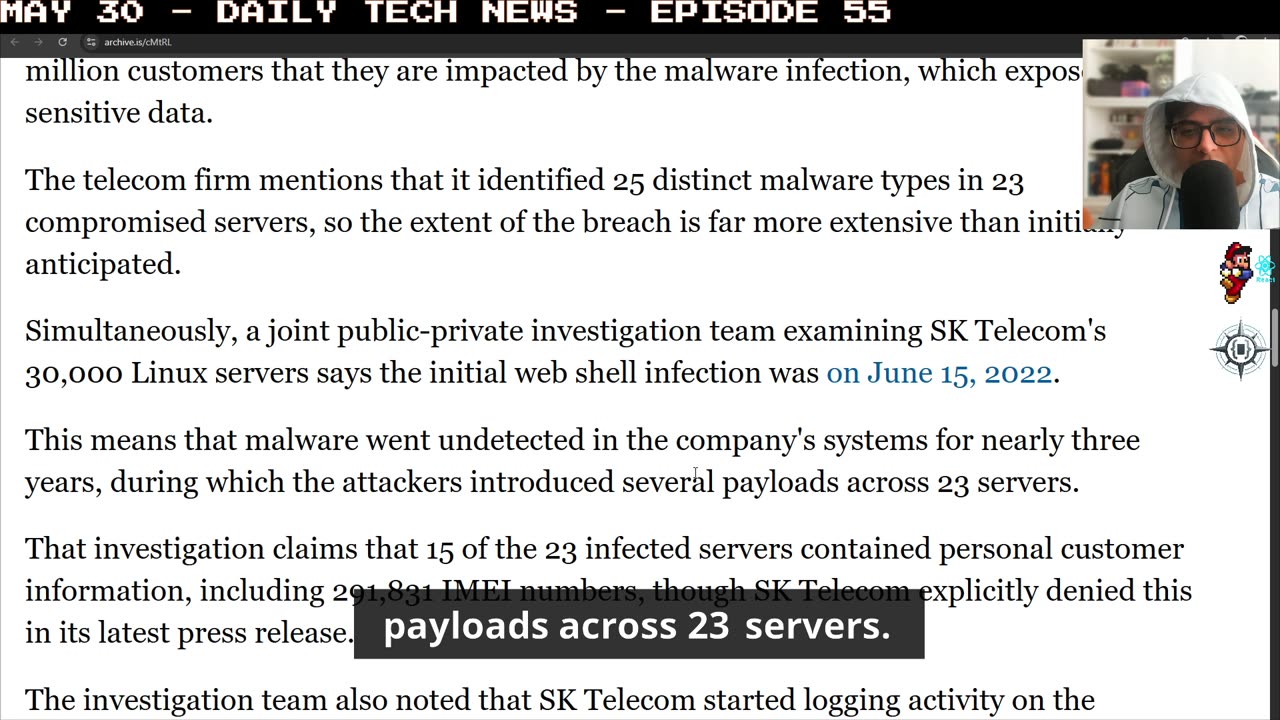 sk telecom exposes sim data