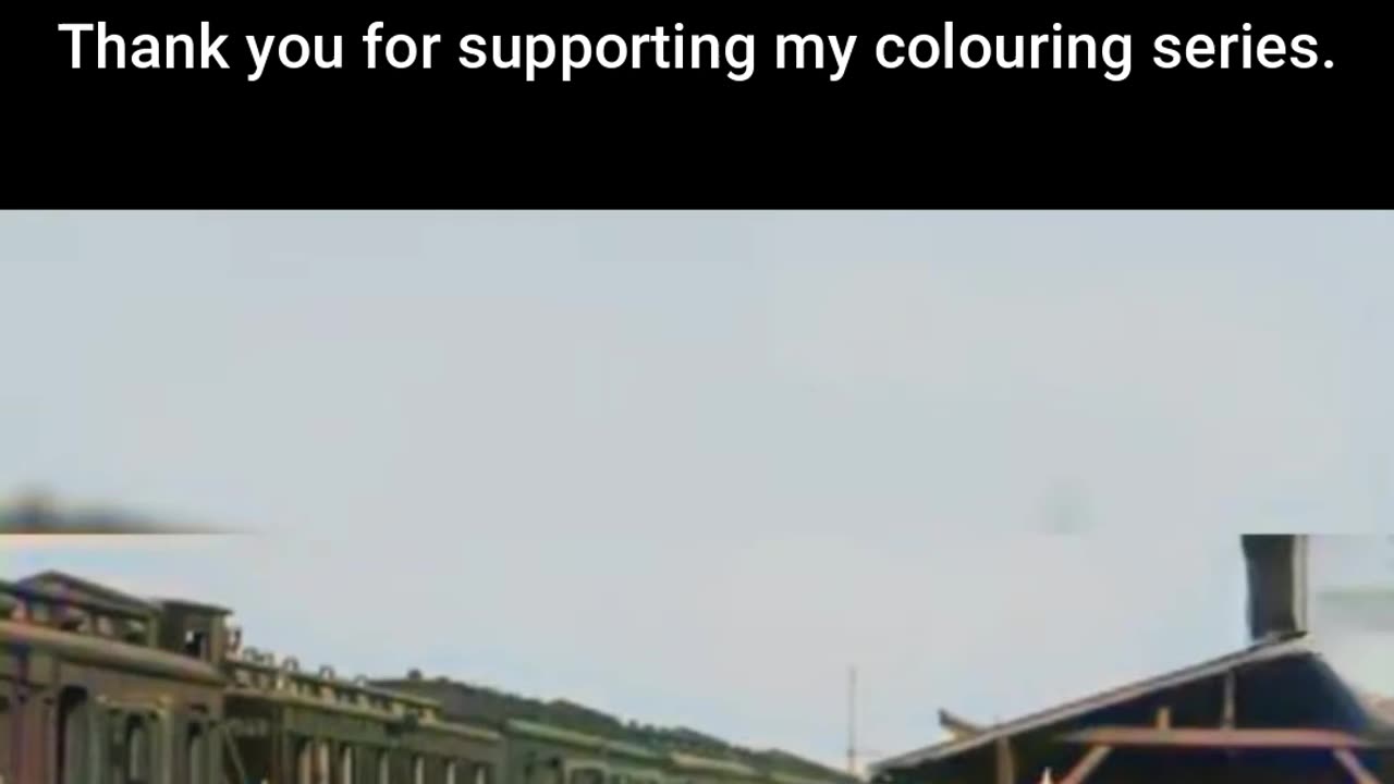 Eyes on the Camera Soldiers Filmed 1914 #ColourisedHistory