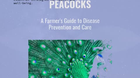 Raise Healthy Peacocks: Expert Tips for Disease Prevention, Nutrition, and Thriving Flocks