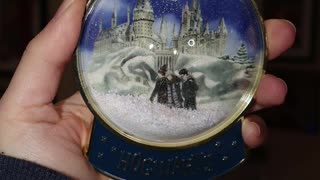 This JUST DROPPED: Massive, EXCLUSIVE HP Shop Snow Globe Pin