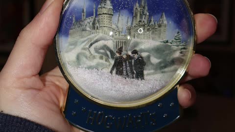This JUST DROPPED: Massive, EXCLUSIVE HP Shop Snow Globe Pin