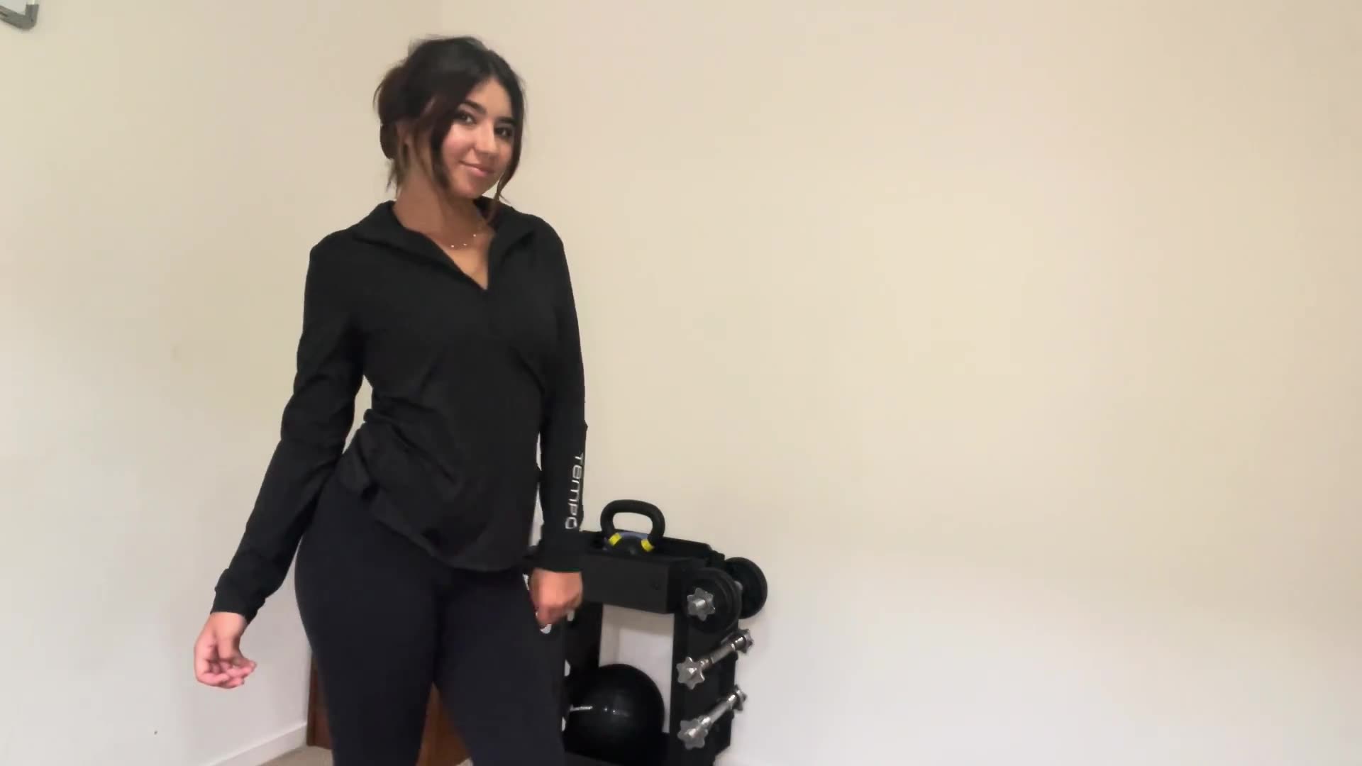 activewear gym fits try on haul with mia paris