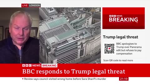 BBC apologises to Donald Trump but refuses to pay $1bn compensation