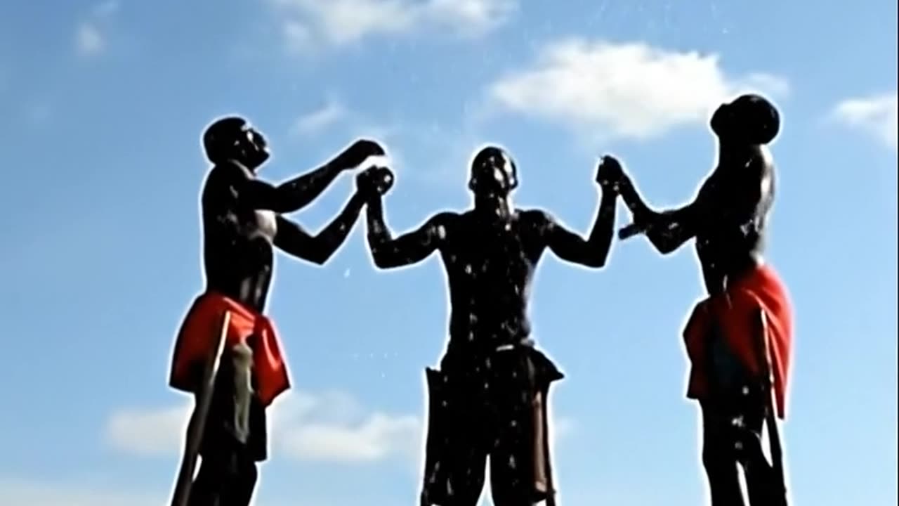 Stick Walking Performers