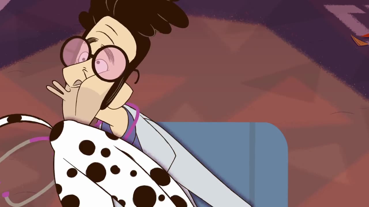 Delilah Dalmatian werks hard