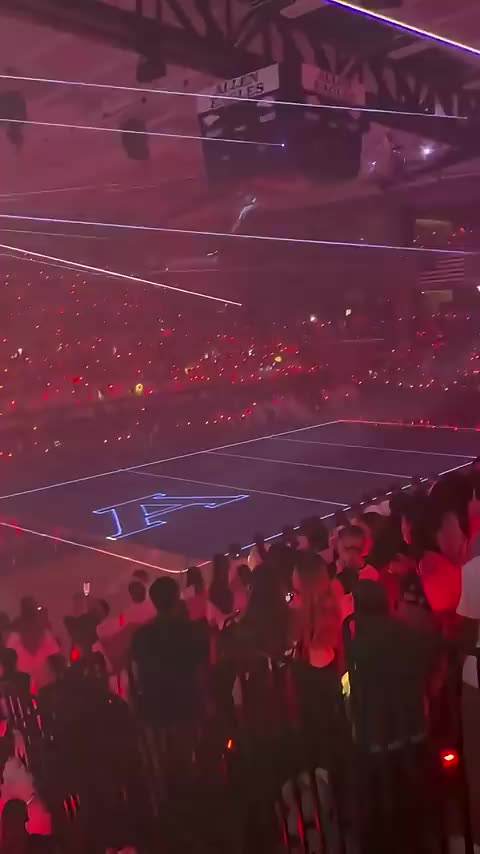 006. TEXAS HIGH SCHOOL FOOTBALL PEP RALLY'S ARE IN A DIFFERENT LEAGUE! Scenes Allen Homecoming Pep R