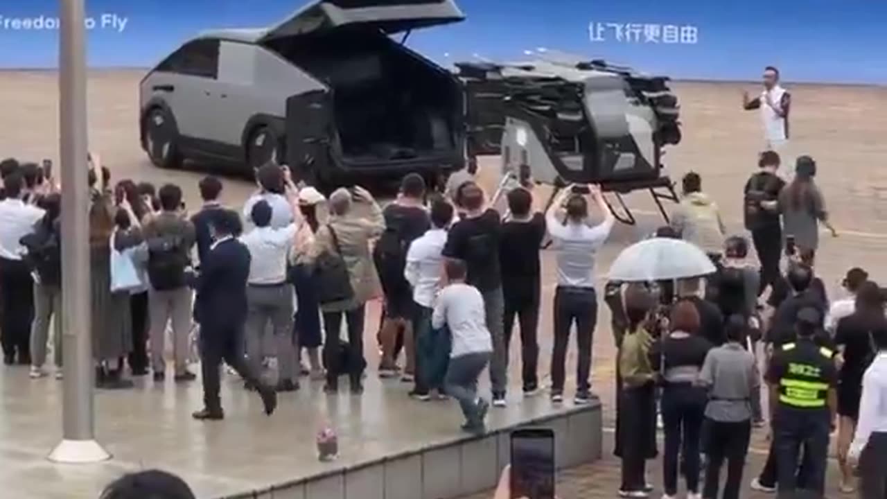 Chinese electric car maker XPeng plans to be the world's first to mass-produce flying cars in 2026