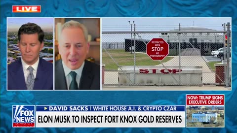 David Sacks: Corruption So Bad, We Must Check If Fort Knox Gold Is Still There