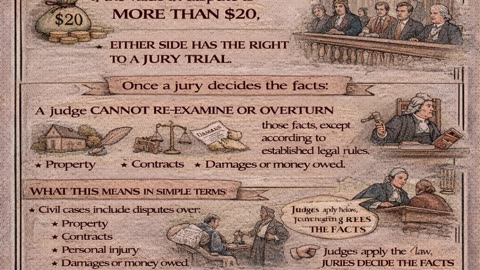 Amendment VII Explained | Jury Trials in Civil Cases