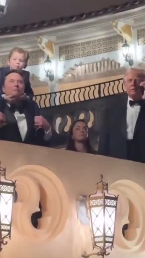 Elon Musk and President Trump Celebrate the New Year Together at Mar-a-Lago