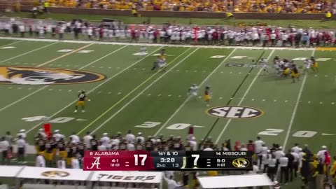 Alabama Crimson Tide vs. Missouri Tigers _ Full Game Highlights _ ESPN College Football