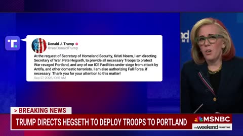 'Way beyond the pale of reason': Former congressman slams Trump ordering troops to Portland