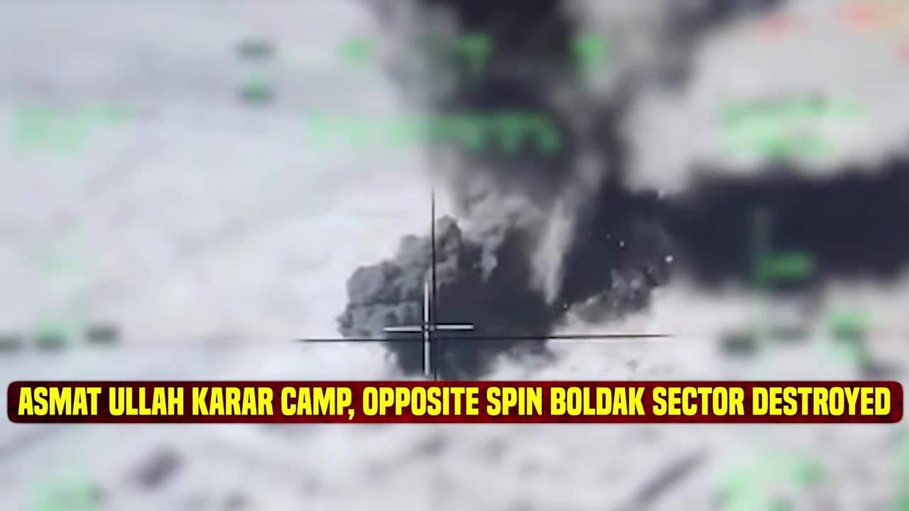 Pakistani Airstrikes on Taliban Army Base