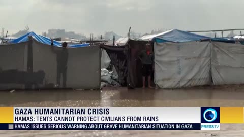 Hamas warns of a worsening humanitarian crisis in Gaza
