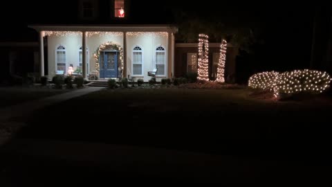 Christmas Eve 2022 Christmas Lights Vlog Biloxi Mississippi