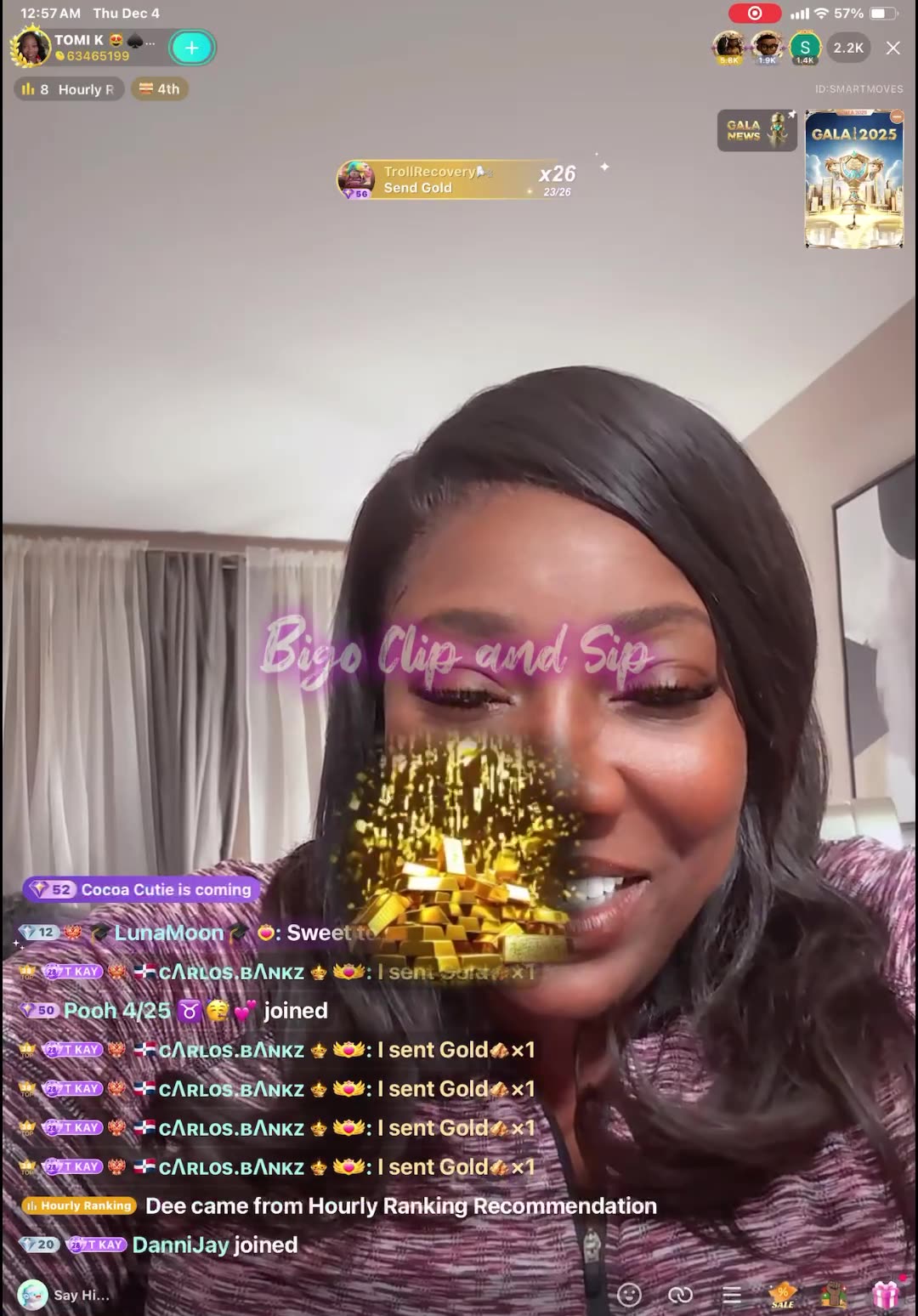 Team PK TomiKay Supa LateNight Papi DreBaby PrinceDaGoat 12/3/25 #bigoclipandsip