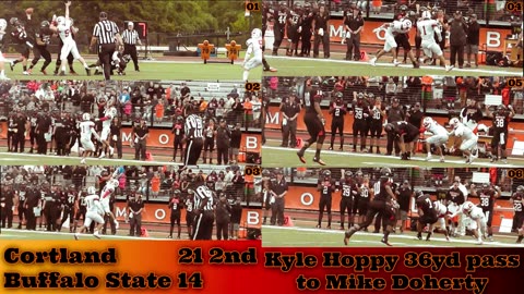 Prototype 388: Buffalo State's Kyle Hoppy 36yd pass to Mike Doherty vs Cortland